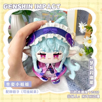 Alice Genshin Impact Plush Doll Sandrone Columbina Yae Miko Arlecchino Nicole Lohen Linnea Game Cosplay Stuffed Toy Illuga Gift