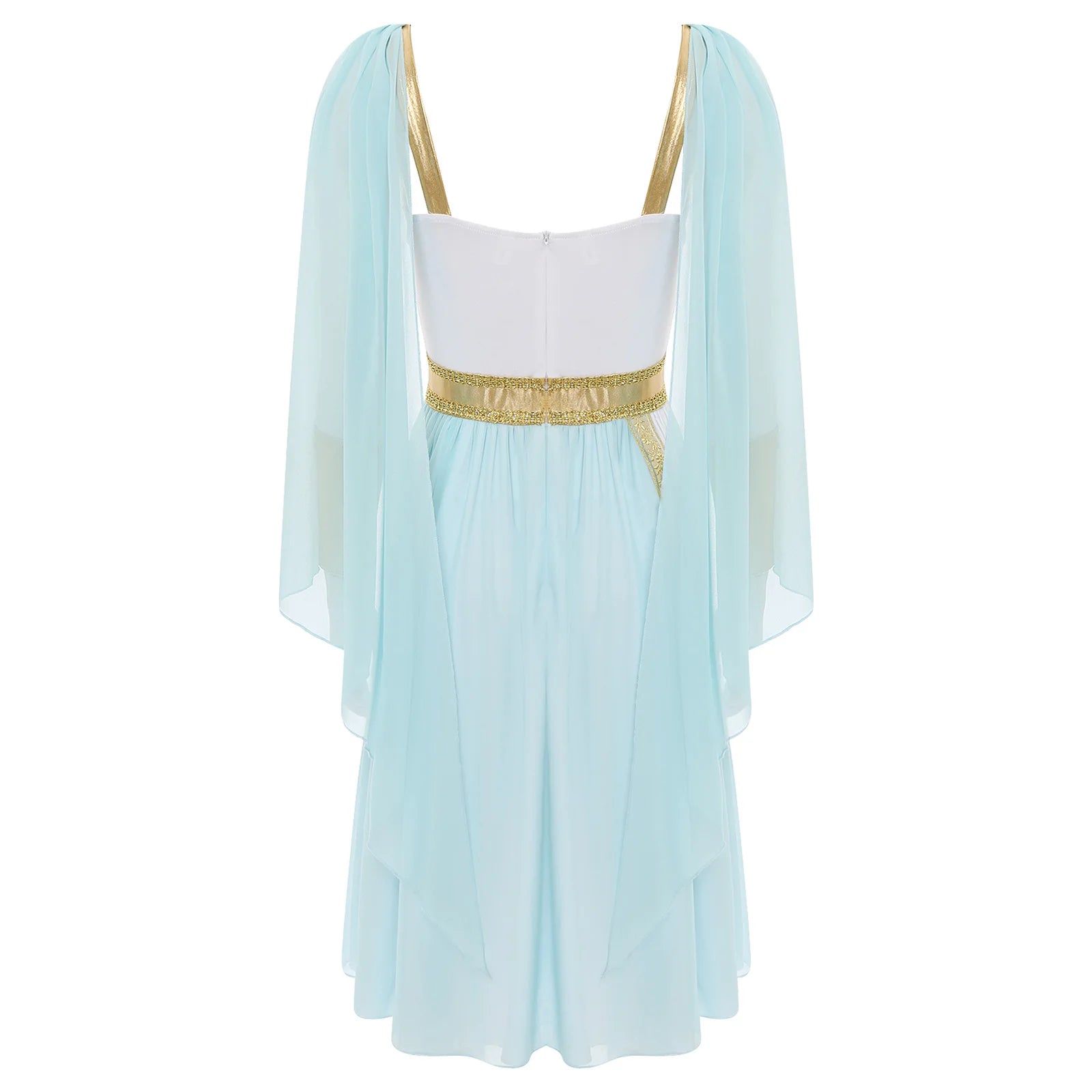 Women's Ancient Greek Goddess Chiffon Cosplay Dress
