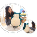 30/50cm Pokemon Snorlax Plush Toys Cartoon Japan Anime Monster Elf Plush Doll Soft Stuffed Animal Doll Birthday Gift For Girls SS69