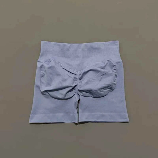 HISTELLO Impact Shorts 4.5" Women Fitness Sports Biker Shorts Low Waist Gym Short Workout Scrunch Butt Yoga Seamless Leggings