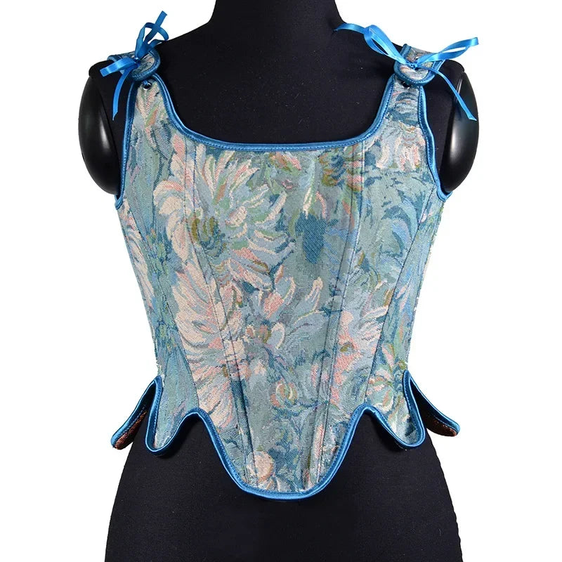 VISIVANEC Lolita Corset Tank Top Women's Slimming Bustier