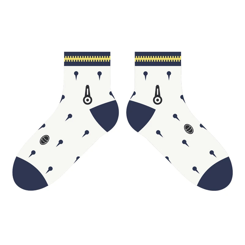 Brdwn Golden Wind Giorno Giovanna Bruno Bucciarati Kira Yoshikage Sock Short Socks Warm