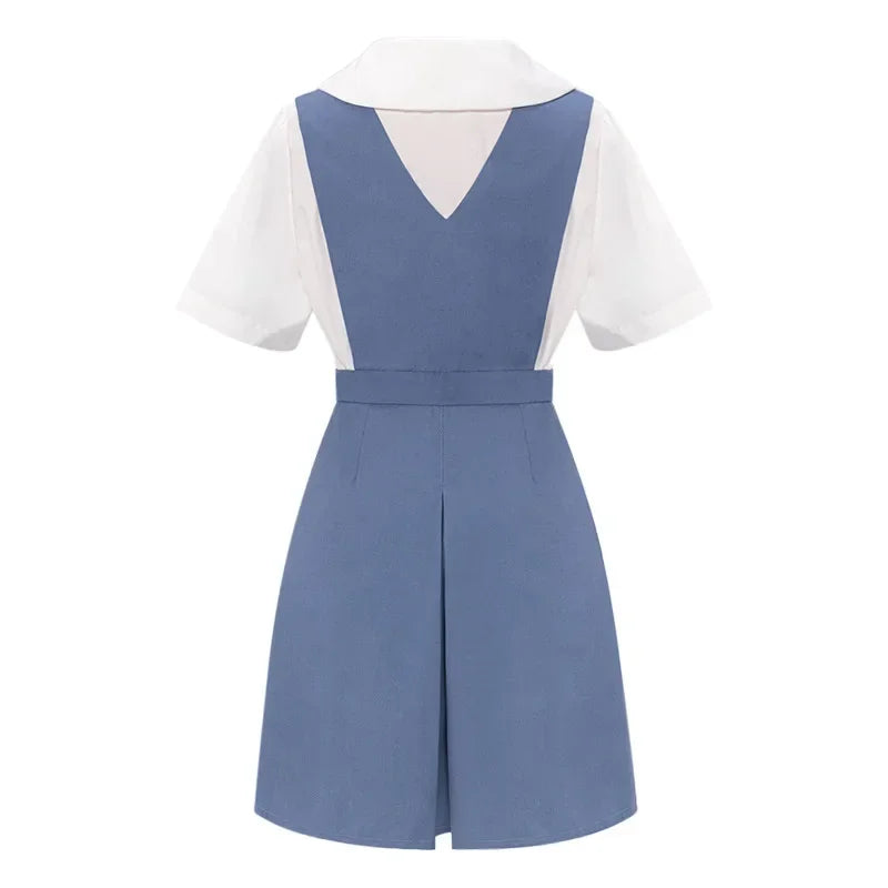 Anime School Uniform Cosplay Costume for Women with Wig