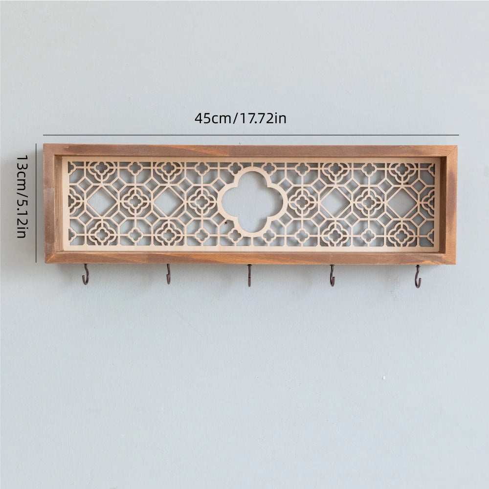 Fairytale Town Wooden Wall Hook Rack for Keys