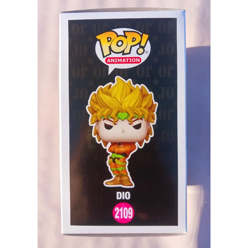 Funko POP Original JoJo's Bizarre Adventure Dio Brando #2109 Anime Figure - Limited Anime Collectible Gift for JoJo Fans