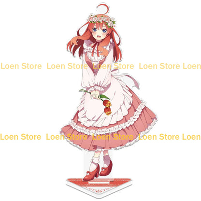 Loen Store The Quintessential Quintuplets official Lolita Fashion Ver figurine cute cartoon character desktop acrylic stand SS69 6.69 WDFXN-RWLP1 (5) / CHINA / 15CM acrylic stand