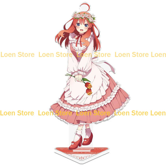 Loen Store The Quintessential Quintuplets official Lolita Fashion Ver figurine cute cartoon character desktop acrylic stand SS69 6.69 WDFXN-RWLP1 (5) / CHINA / 15CM acrylic stand