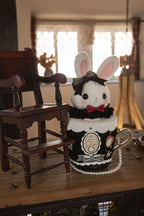 Japanese Original Lolita Cartoon Cute Rabbit Plush Shoulder Bag Sweet Kawaii Jk Uniform Oblique Span Bag
