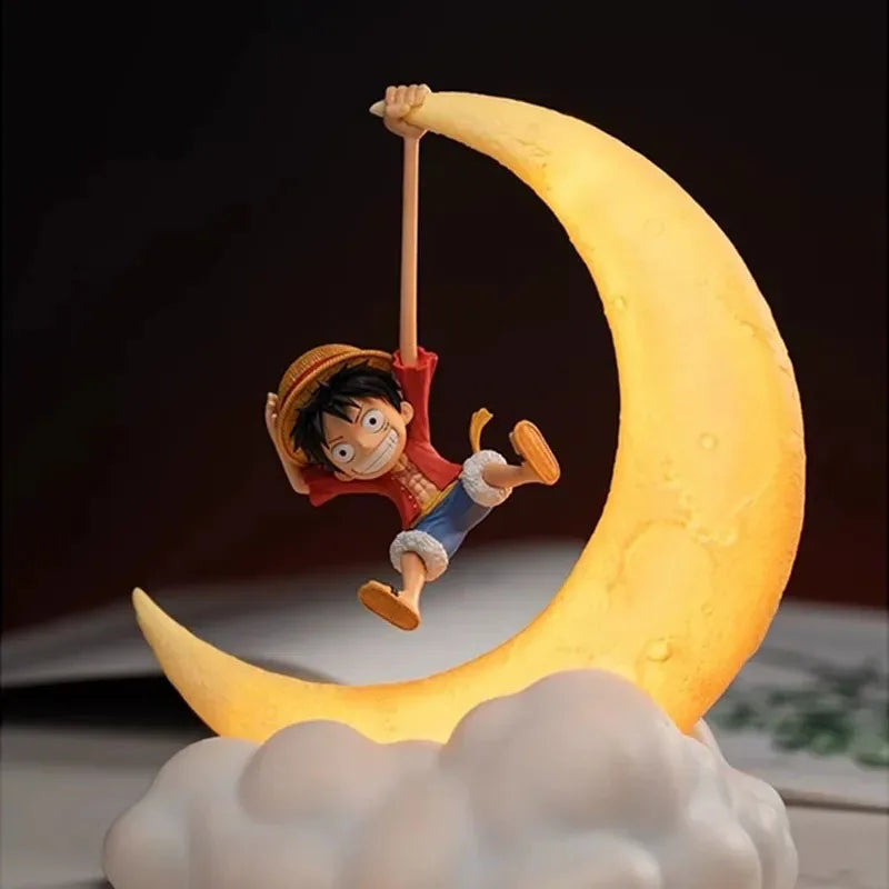 Bandai One Piece Luffy Magnetic Moon Lamp
