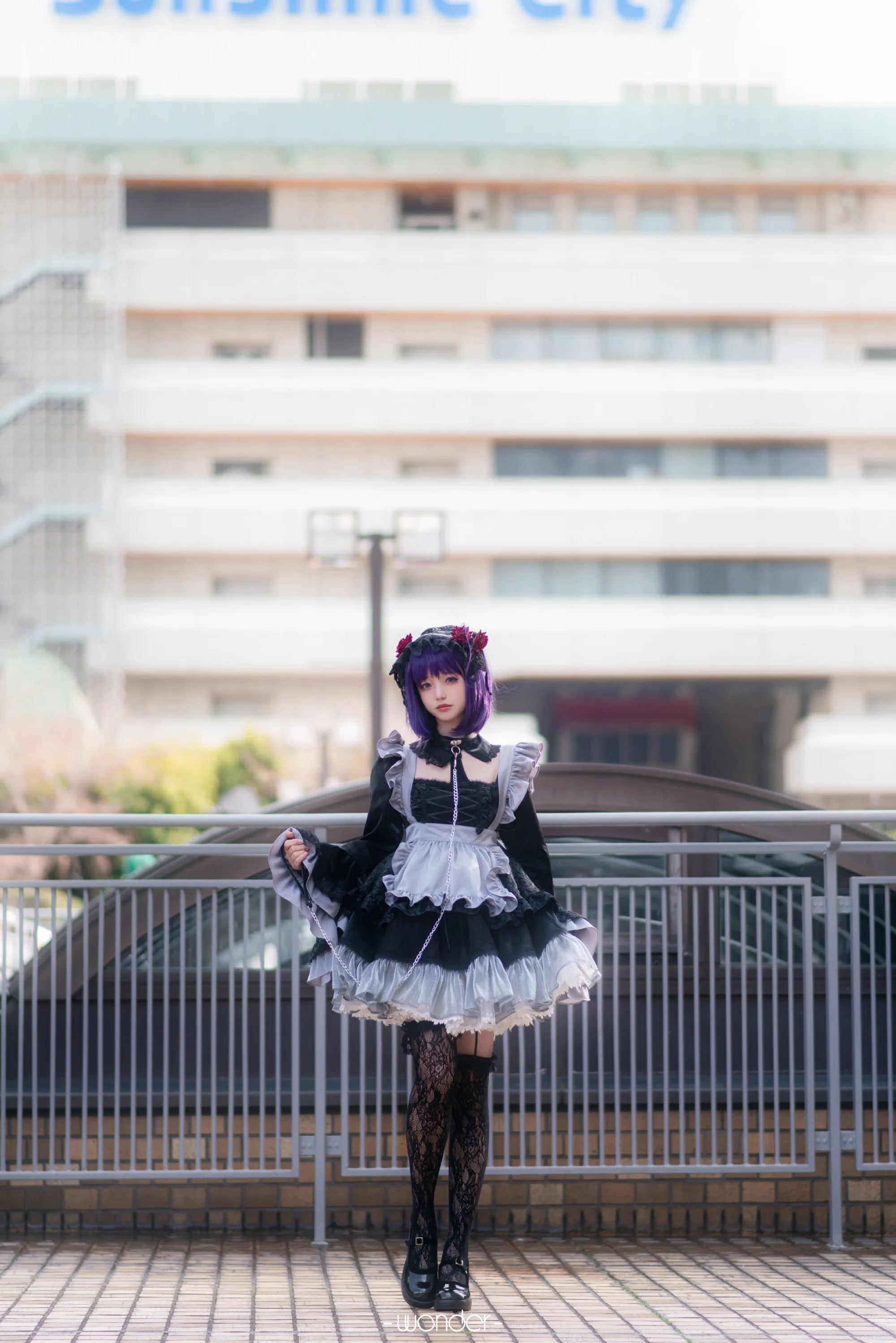 Marin Kitagawa Maid Cosplay Costume Dress Set