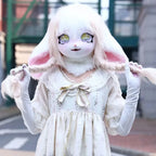 Kig Furry Mask Plastic Headbase for Adult Cosplay Costume