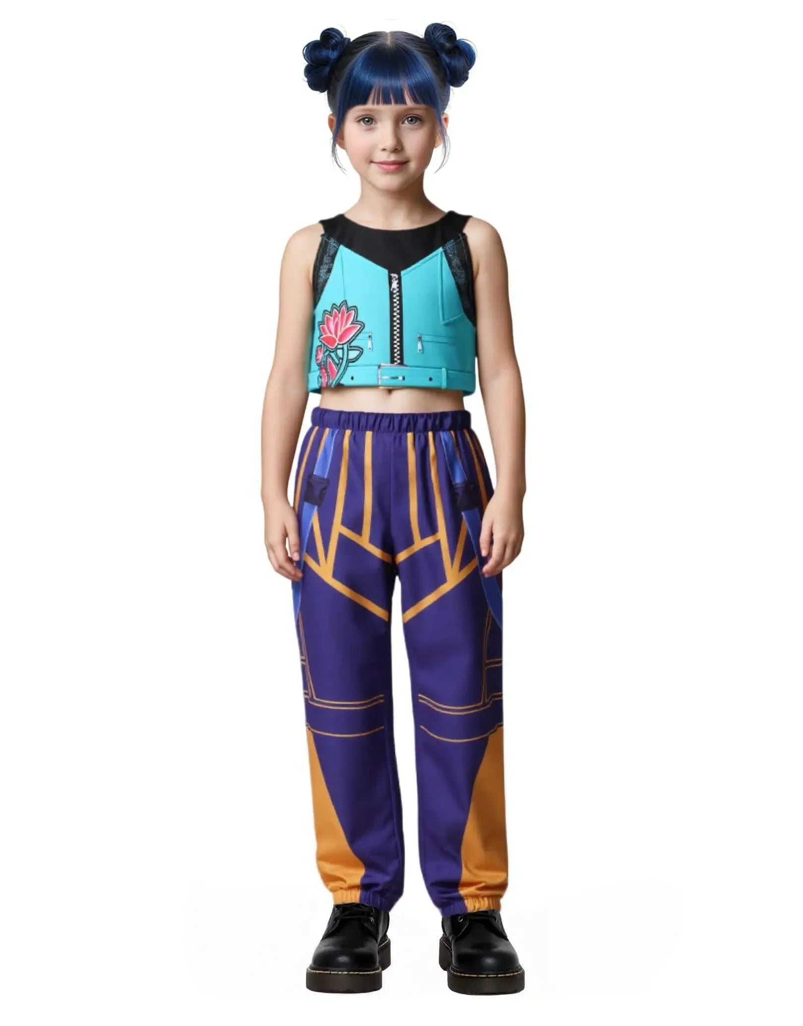 Boy Girls Costume Zoey Rumi Mira Cosplay Pop Singers Womens Halloween Outfits with Accessories