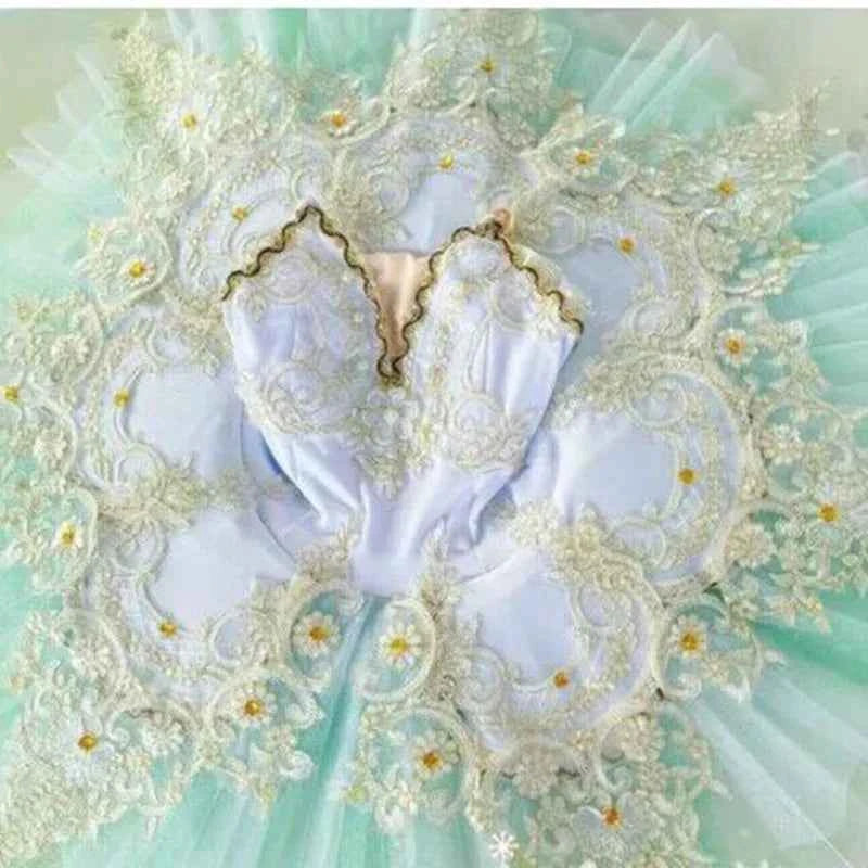 Girls Elegant Tutu, Skirt Ballet Dance Wear Kids Soft  Tutu Balliet Practice Training Stage Performance,Kids Dance Wear,Costume
