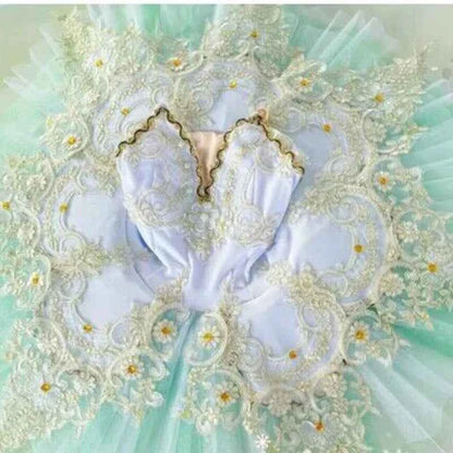 Girls Elegant Tutu, Skirt Ballet Dance Wear Kids Soft  Tutu Balliet Practice Training Stage Performance,Kids Dance Wear,Costume