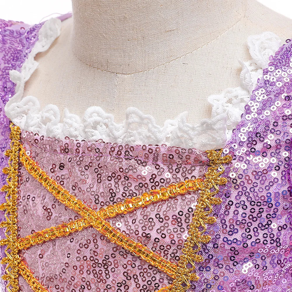 Rapunzel LED Princess Ball Gown for Girls