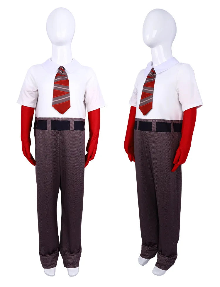 Inside Out Joy Cosplay Costume Unisex Polyester Jumpsuit for Halloween