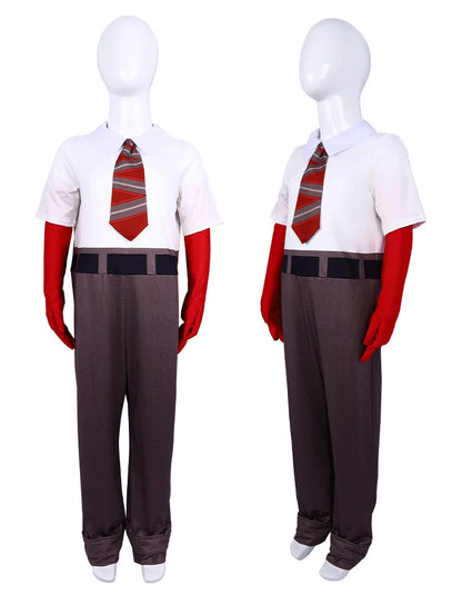 Inside Out Joy Cosplay Costume Unisex Polyester Jumpsuit for Halloween