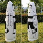Soccer Inflatable Dummy 175CM Training Dummies Portable Football Practice Equipment Tumbler Mannequin Shield Goalkeeper Defender