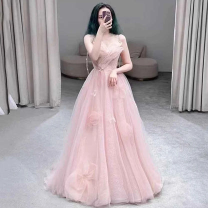 EOENKKY Blue Off Shoulder Princess Prom Dresses Celebrity A Line Pearls 3D Flowers Evening Gown платье на выпускной Customized