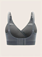 3 PCS Set Breathable Front Open Nursing Bra Maternity Underwear Pregnancy Bra Full Cup Wireless Comfortable Breastfeeding Bra