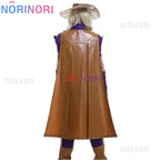 JoJo Spin Master Gyro Zeppli Cosplay Costume Spin Master Zeppli Cosplay Full Set Wig With Hat And Cloak For Halloween Costume