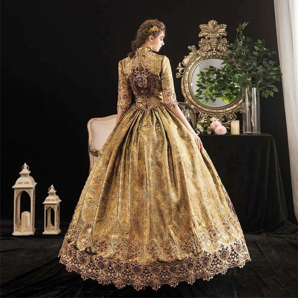 New Victorian Masquerade Ball Gown for Women, 18th Century, Marie Antoinette Costume, Historical Theater Clothing, Party Dress