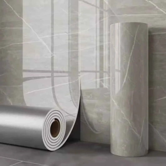 1 Roll Marble Thick Foam Bedroom Wallpaper Imitation Tile Self-Adhesive Bathroom Waterproof Wall Sticker Living Room Decoration