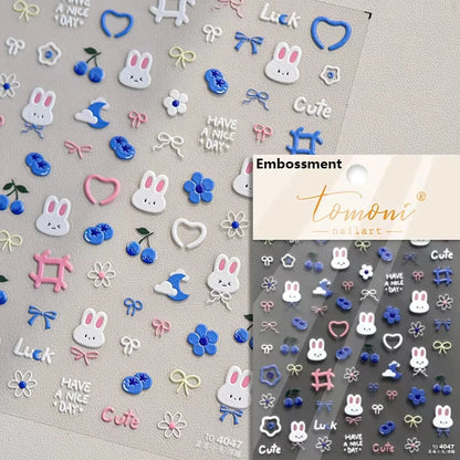 Cute Jelly Pink Cat Paw Print Nail Sticker Kawaii Pink Black Cat Claw 5D Embossed Self-Adhesive Nail Art Sticker Nail Art Decal SS69 7.69 TO4047