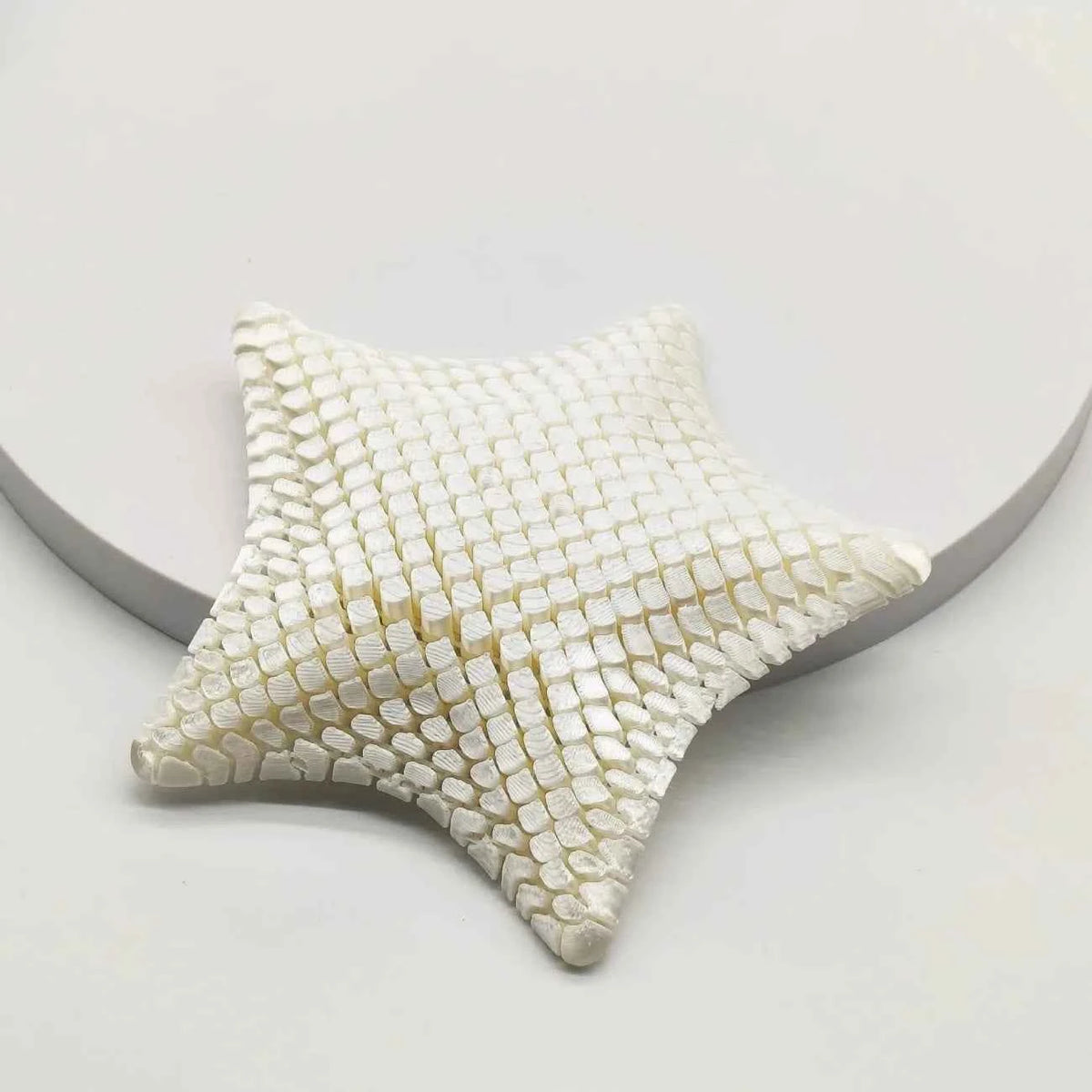 3D Printed Starfish Ornament 12cm Marine Animal Decor Ocean Themed Desk Toy Movable Joints Stress Relief Home Office Gift