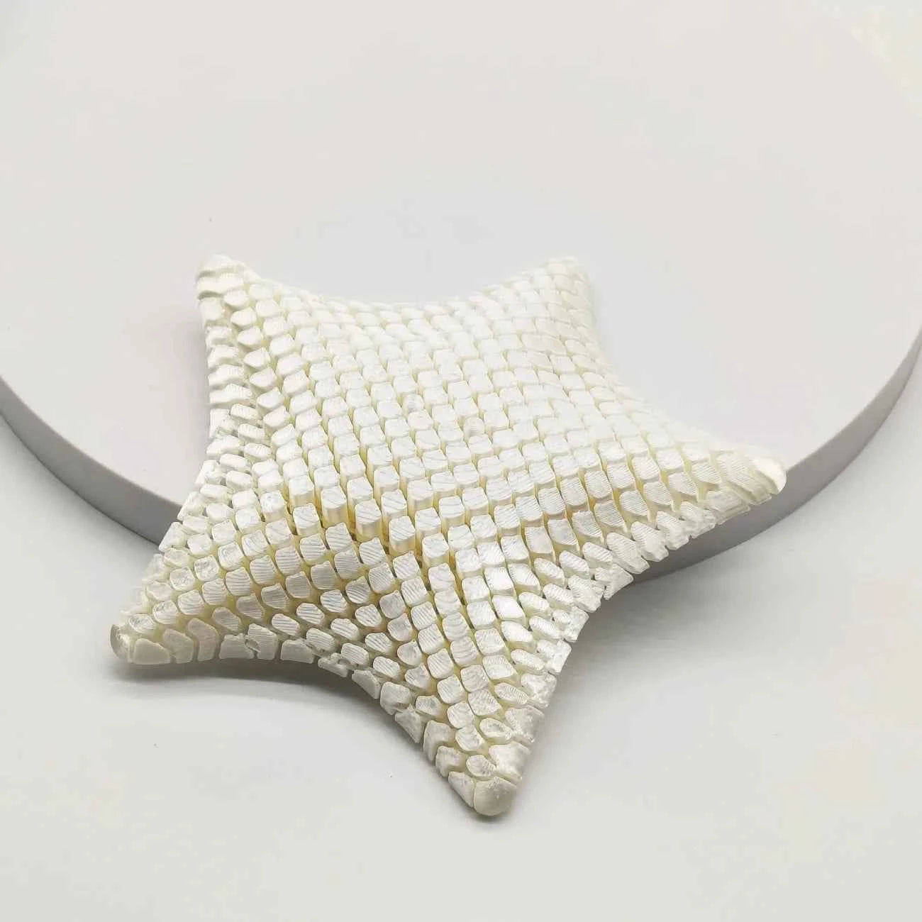 3D Printed Starfish Ornament 12cm Marine Animal Decor Ocean Themed Desk Toy Movable Joints Stress Relief Home Office Gift