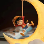 Bandai One Piece Luffy Magnetic Moon Lamp