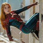Spider Raimi Costume Zentai Suit Spandex Halloween Costumes Party Fancy Anime Clothes Geek Girl Bodysuit Spider Girl Cosplay