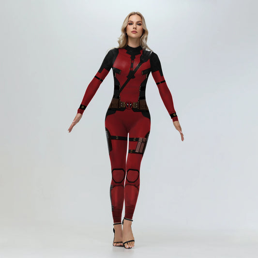 Wolverine Superhero Cosplay Jumpsuit 3D Printed Spandex Bodysuit Unisex