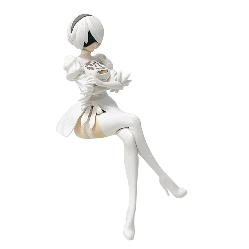 13-15CM NieR:Automata Yorha No. 2 Type B PVC Anime Action Figures Model Collection Ornament Anime Cartoon Model Toy Gift SS69