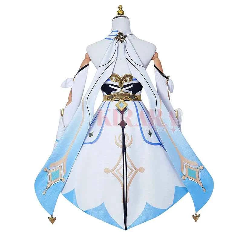 High Qualiy Lumine Cosplay Costume Wig Hair Game Impact Character Traveler for Women Cosplay Anime Events Role Play Dress