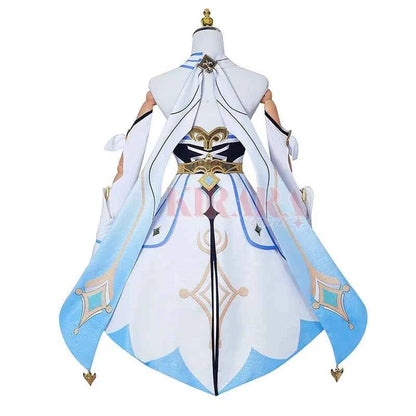 High Qualiy Lumine Cosplay Costume Wig Hair Game Impact Character Traveler for Women Cosplay Anime Events Role Play Dress