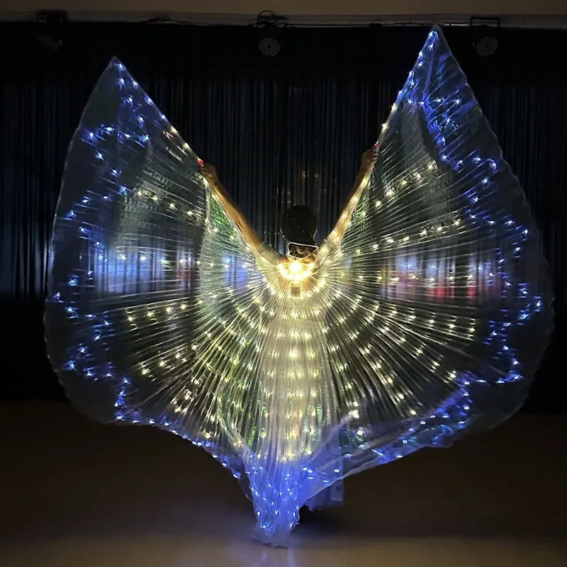 LED Isis Wings for Belly Dance & Performance
