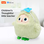 Yaya-AI Interactive Plush Robot with Smart Voice & LED Eyes