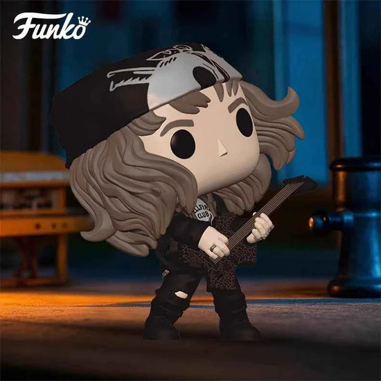 Genuine Edition FUNKO POP《Stranger Things: Eddie, Dustin, Eleven》Action Desktop Decoration Ornament Model Toys Collectible Model