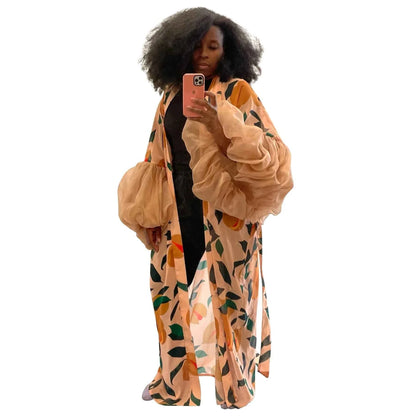 Japanese Kimono Yukata Kimono Coat Cardigan Fashion Blouse Women Long Cardigan Haori Traditional Kimonos Dress Shirt