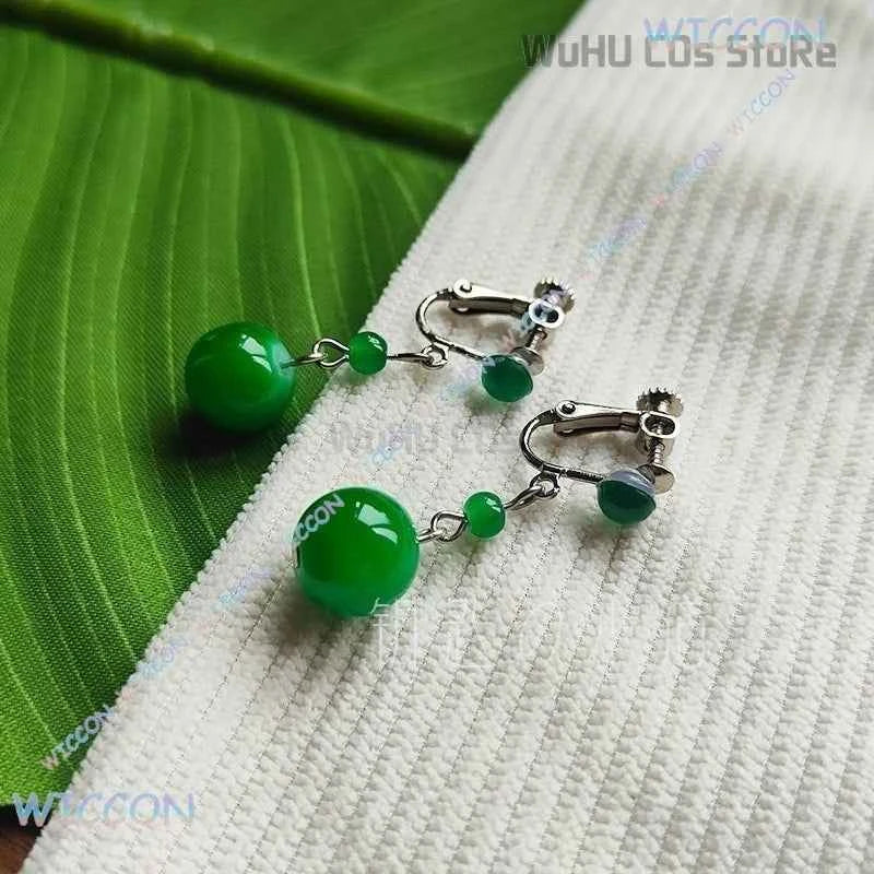 Maomao Necklace Hairpins Cosplay Accessories Anime The Apothecary Diaries Cosplay Ear Clips Props Headwear Halloween Girls Women