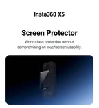 Insta360 X5 Screen Protector Standard or Cooling Tempered Glass Film For Insta 360 X5 Original Accessories