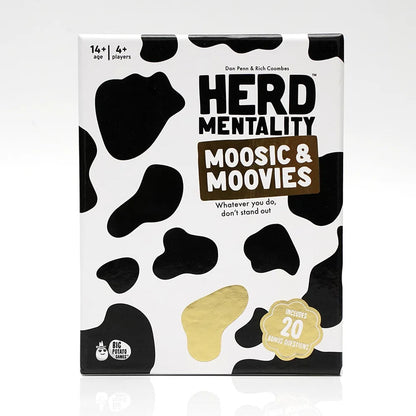 Herd Mentality and Moovies Edition Board Game: Hilarious Family Game | Loved By Millions | Best Christmas Board SS69