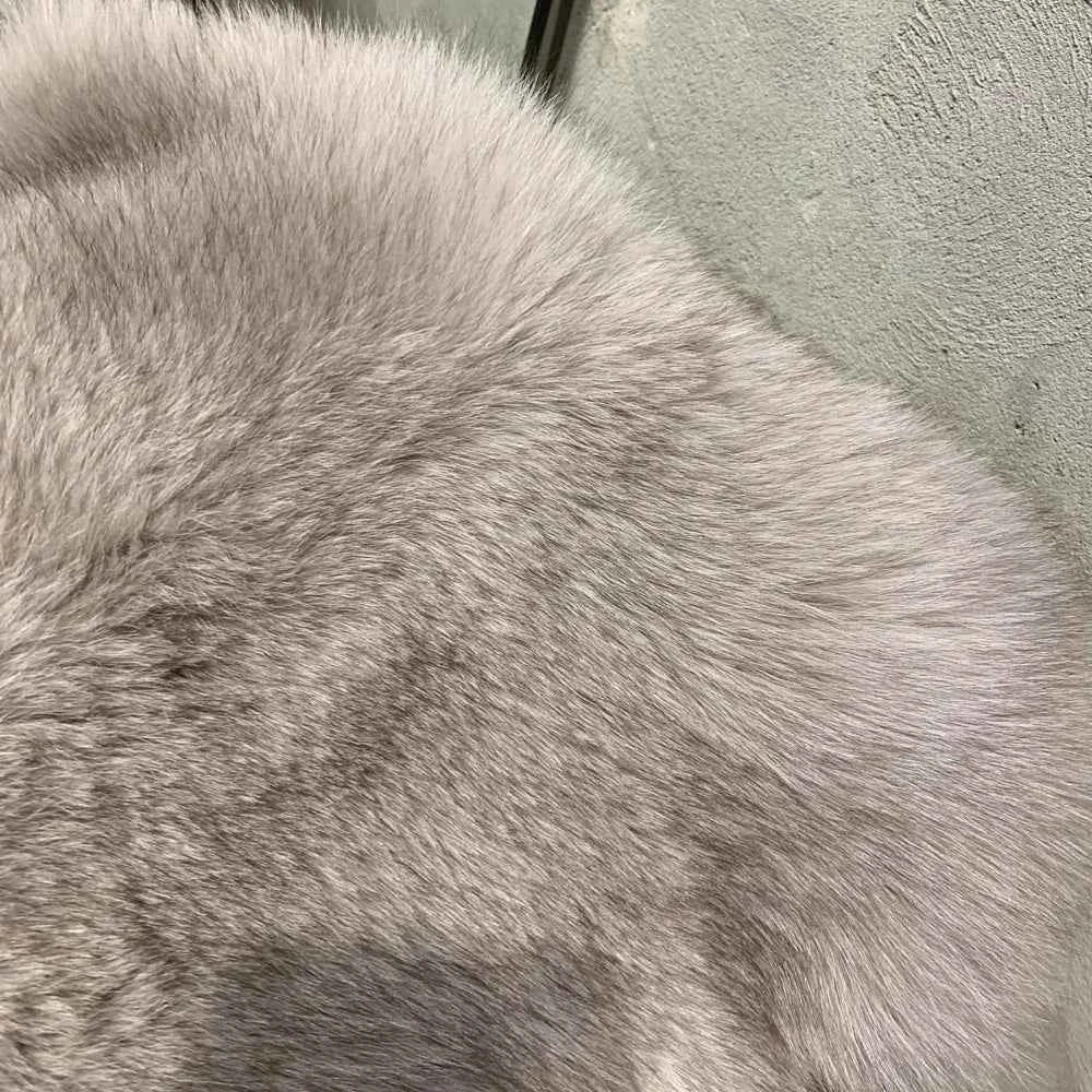 Winter Long Fur Coats Winter Female Natural Fox Fur OutWear Full Pelt Real Fox Fur Jackets with Long Sleeve