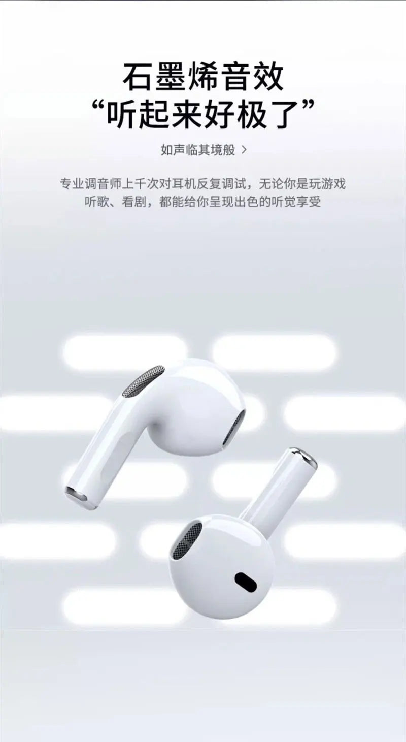 Original XIAOMI Air Pro 4 Earphone TWS Bluetooth Headset HiFi Wireless Headphone Mic Noise Reduction Earbuds Sport Motion Pods SS69