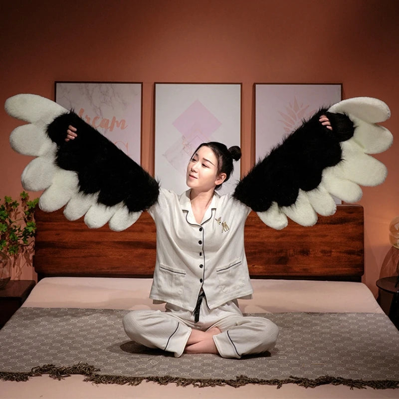 Fursuit Paw Gloves Boots Giant Wearable Wing Accessories Plush Toys Furry Cosplay Cat Bear Shoes Cute Fluffy Animal Manga Party SS69