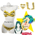 Urusei Yatsura Lum Anime Cosplay Bikini Set - Polyester Swimwear