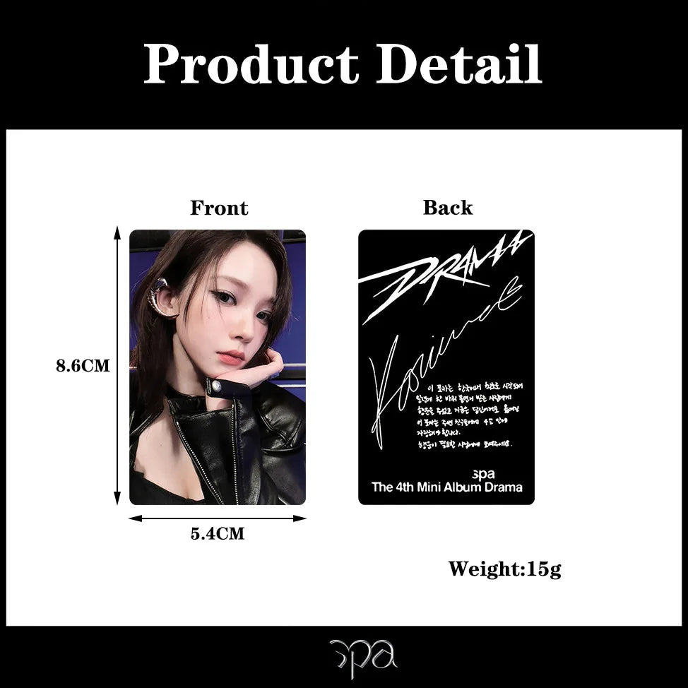 KPOP New Album HOT MESS Japan Single Photocards Giselle Winter Karina Ningning Poster Limited Ver Selfie Lomo Cards Fans Gifts SS69