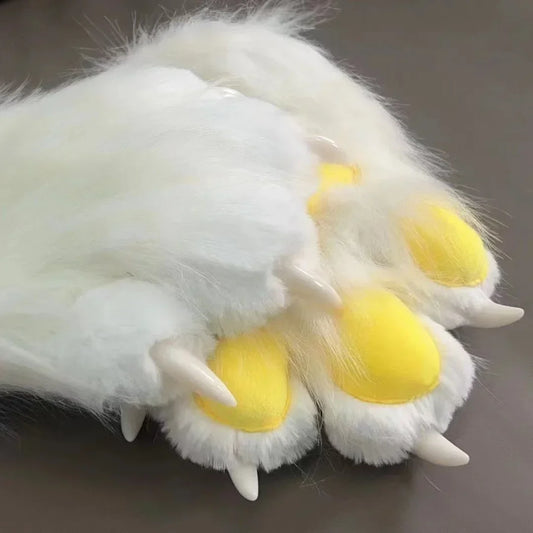 SS69 Animal Claw Mittens Fleece Kigurumi Gloves for Cosplay and Costume