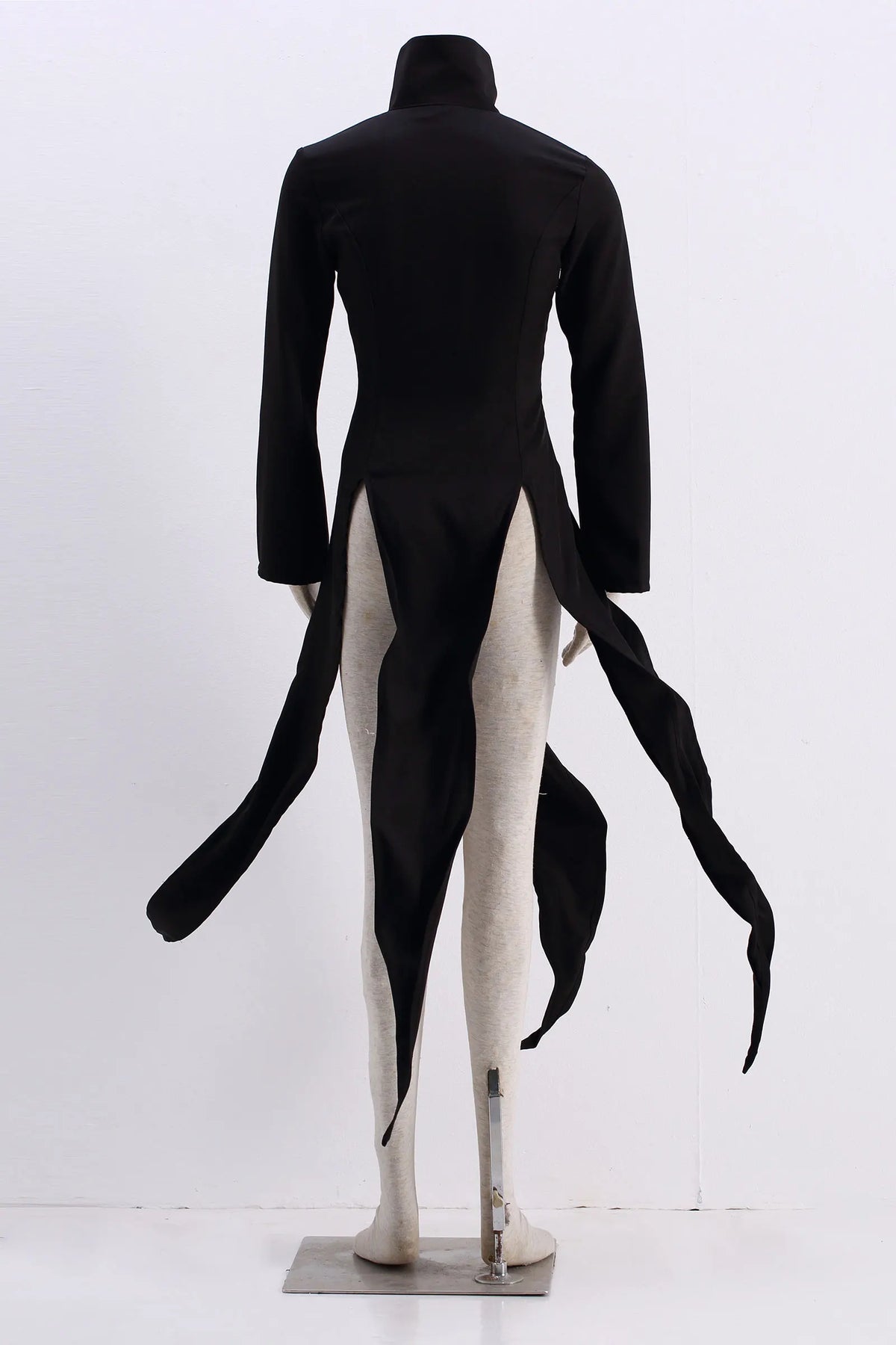 RZCOSYZH Women's Tatsumaki Anime Cosplay Costume Black Polyester Dress